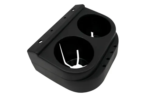 Golf cart dual cup holder
